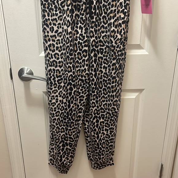 Kate Spade Animal Print Loungewear Jumpsuit Size XL. NWT - Picture 10 of 13
